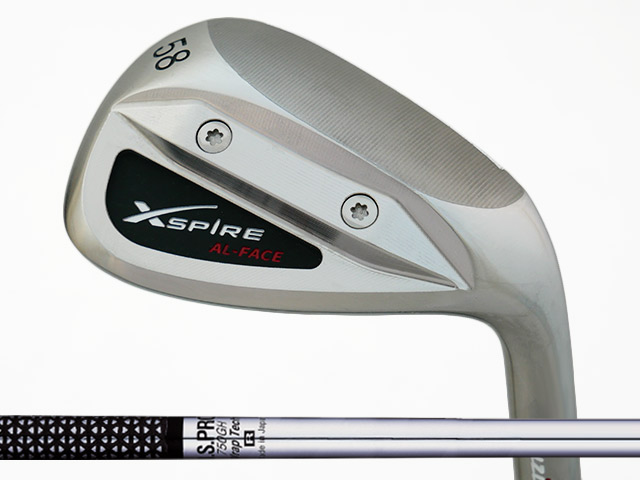 Muziik (ムジーク) XSPIRE AL-FACEウェッジ (ブラックフェース AL-FACE BK)　N.S.PRO 750GHシャフト｜ゴルファーズ・ガレージ・サムライ