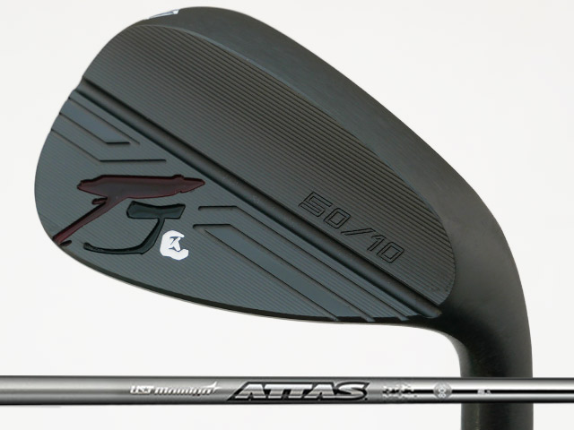 Takumi Japan (匠ジャパン) TYPE AT-1 ウェッジ ブラックメッキ仕上げ ATTAS IRON 40/50/60/80シャフト