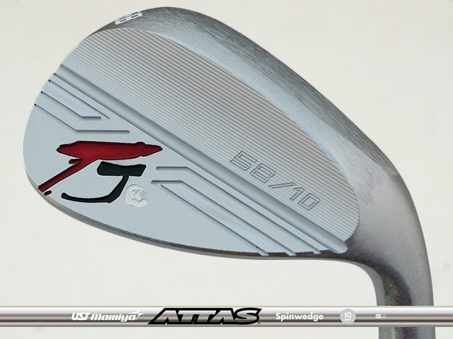 Takumi Japan (匠ジャパン) TYPE AT-1 ウェッジ ニッケルクロム仕上げ　ATTAS SPINWEDGE IPシャフト