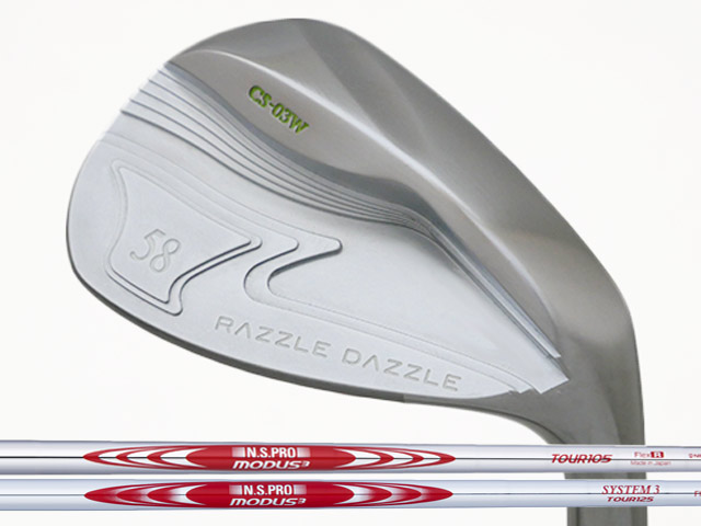 RAZZLE DAZZLE (ラズル・ダズル) CS-03Wウェッジ　N.S.PRO MODUS3 105/115/125シャフト｜ゴルファーズ・ガレージ・サムライ 26,065円