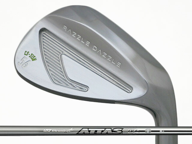 RAZZLE DAZZLE (ラズル・ダズル) CS-315Wウェッジ　ATTAS IRON 10シャフト｜ゴルファーズ・ガレージ・サムライ