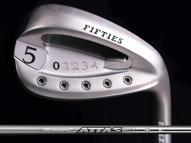Muziik (ムジーク) New Fifties ウェッジ　ATTAS IRON 40/50/60/80シャフト