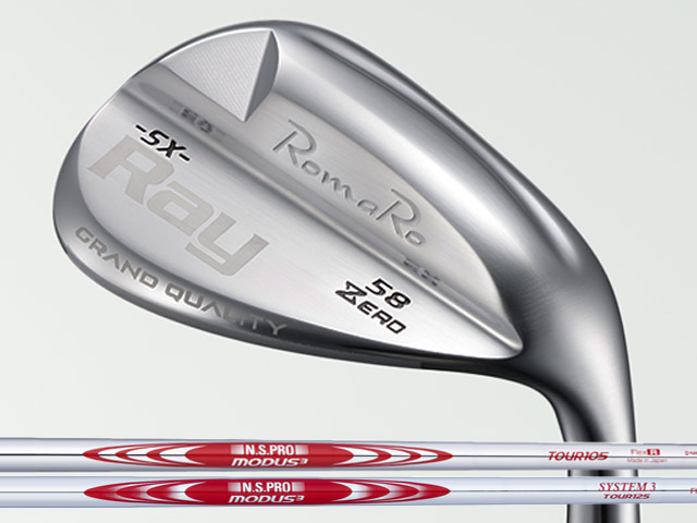 RomaRo (ロマロ) Ray SX-ZERO ウェッジ　N.S.PRO MODUS3 105/115/125シャフト｜ゴルファーズ・ガレージ・サムライ