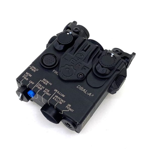 SOTAC-GEAR ナイロン製 DBAL-A2 - AN/PEQ-15A タイプ LEDライト ブラック