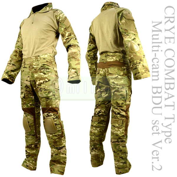 CRYE COMBATタイプ マルチカムBDU上下セット Ver2｜SAMURAI