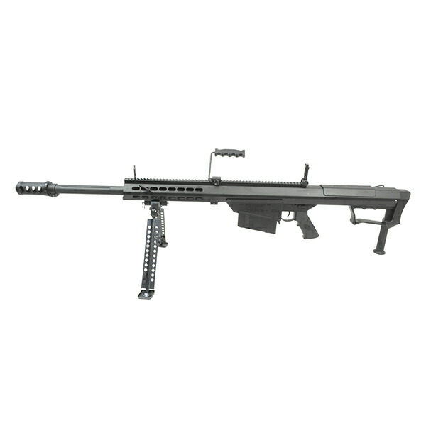 SNOW WOLF バレットM107A1 CQB 対物ライフル 電動ガン BARRETT FIREARMS ライセンス刻印ver. ブラック