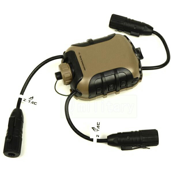 個人装備 SILYNX PTT C40PS Z-Tactical Silynx C4OPS Ver.1タイプ デュアルPTT DE | ヘッド