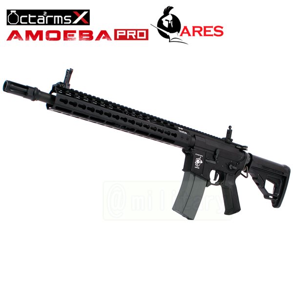 ARES 【AMOEBA PRO】[13インチ ハンドガード][KeyModシステム] M4-KM13 アサルトライフル 電動ガン BK｜SAMURAI