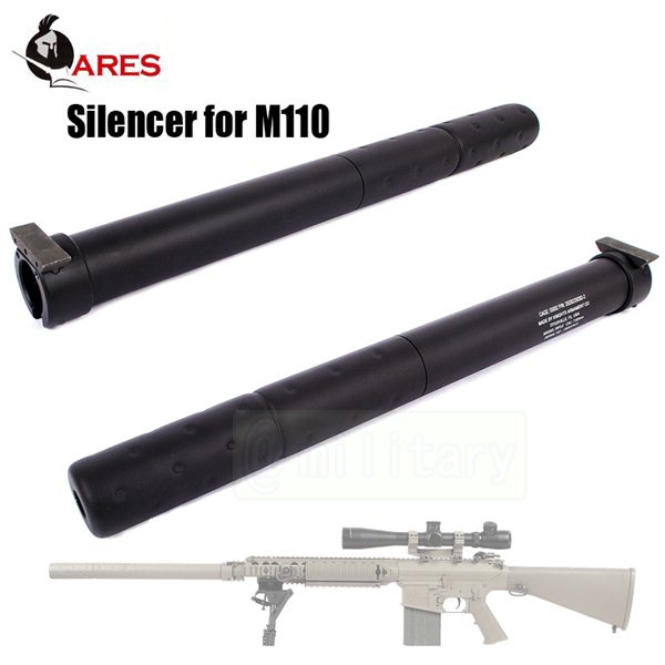 ARES M110 AR-SOC/SR-011 QDサイレンサー サプレッサー 楽天市場】ARES M110 【SR25】 専用 ロング サイレンサー