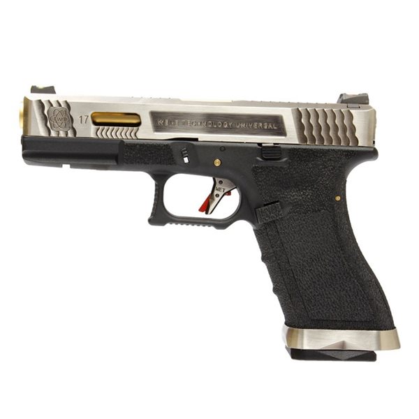楽天市場】WE-TECH ダブルバレル G17 Gen3 ガスブローバック シルバー