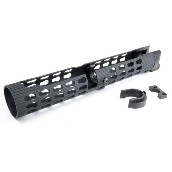 5KU VS-25 AK-105 KeyMod チューブラー ハンドガード for LCT、GHK、DBOYS、CYMA ブラック