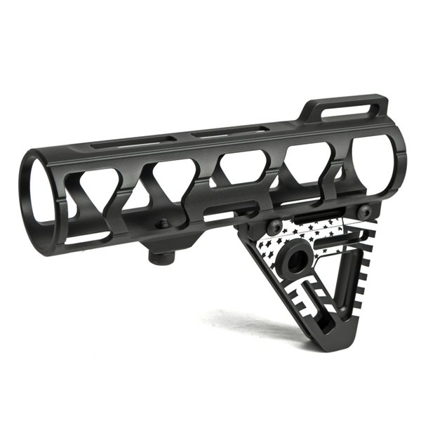 SBA4 タイプ ストック レプリカ BK サバゲー ライフル モデルガン DE | Broptical SBA4 タイプ ストック レプリカ BK サバゲー