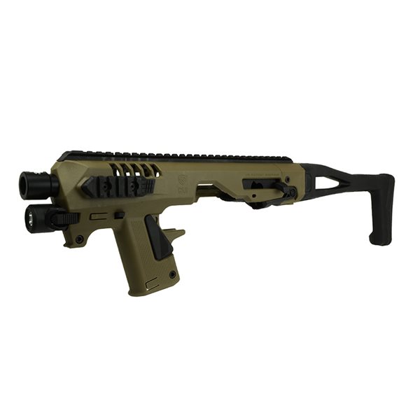 CAA タイプ Micro RONI コンバージョンキット Gen4 ライト付き for グロック ツートンカラー サバゲー,サバイバルゲーム,ミリタリー