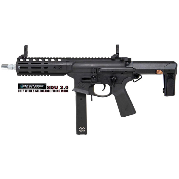 APS/EMG SPACE INVADER 9MM PCC 電動ガン ブラック