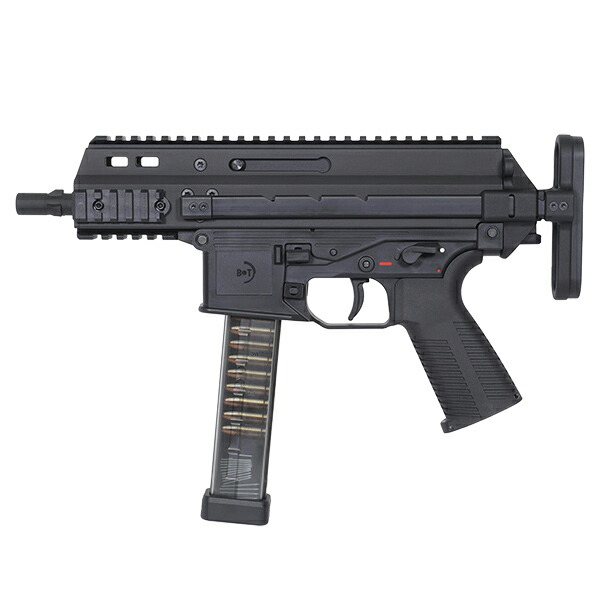 MARUYAMA SCW-9K PRO US ARMY スタイル ガスブローバック ブラック【マガジン2本付き】【B&Tロゴ プレート付き】