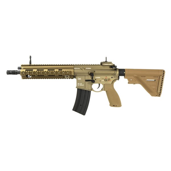 エアーガンセット E&C 202E H&K HK417 10インチ 電子トリガー搭載 電動ガン