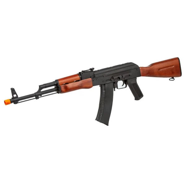 Lancer Tactical AK-74N ETU電子トリガー搭載 電動ガン リアルウッド スチールフレーム サバゲー,サバイバルゲーム,ミリタリー