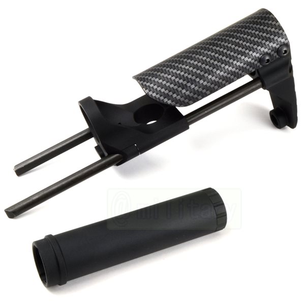 IRON AIRSOFT B.A.D. タイプ PDW ストック for スタンダード電動M4｜SAMURAI