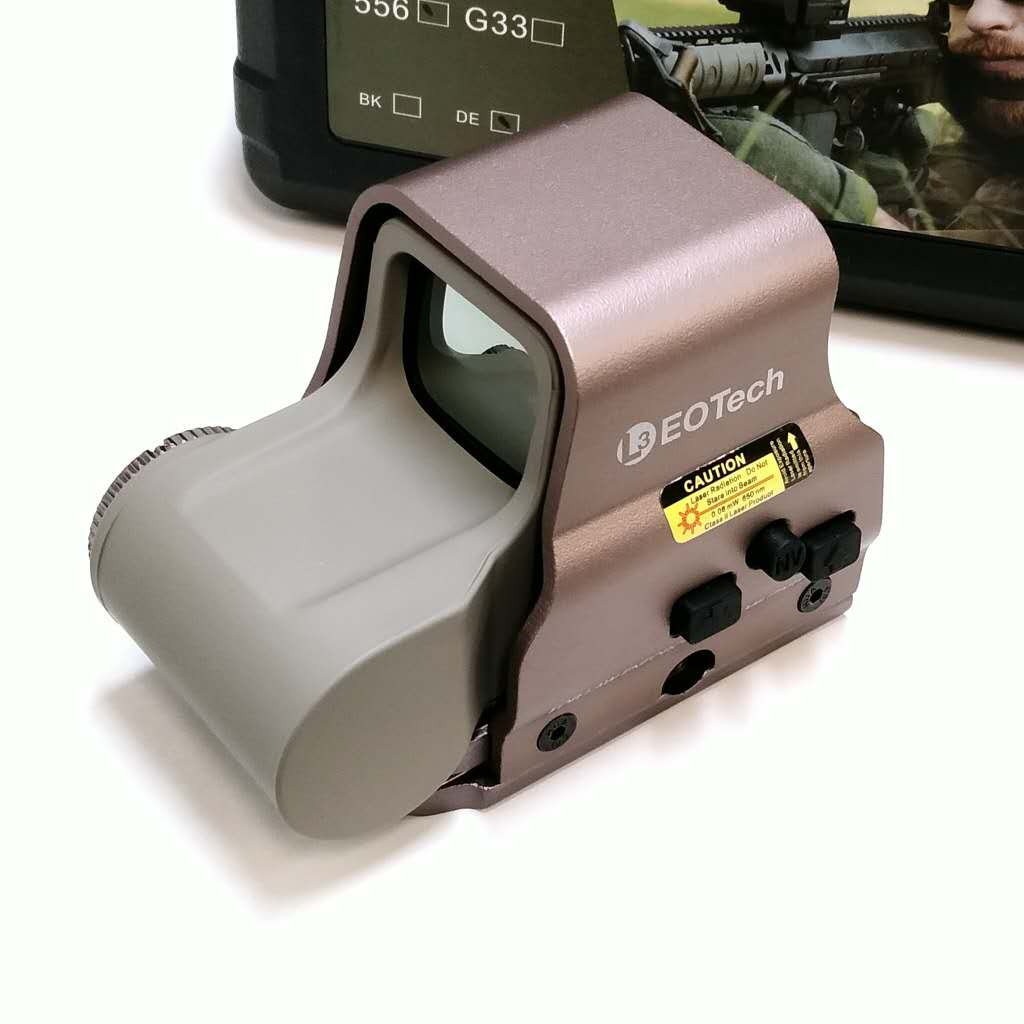 【訳あり・B品】 EoTech EXPS-3 タイプ ホロサイト QDマウントver TAN