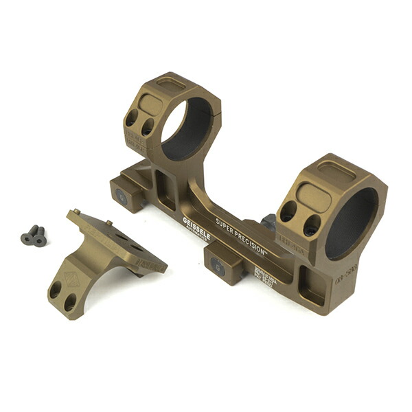 SOTAC GEISSELE タイプ 1.93インチ ハイライズ 30mm径 スコープマウント ＆ REPTILIA ROF-45タイプ RMRマウントセット デザートカラー