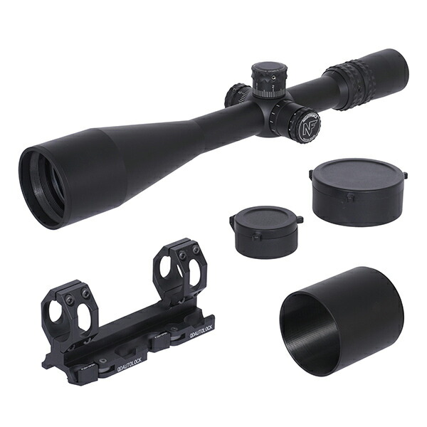 ARROW OPTICS NIGHTFORCE NXS 5.5-22X56 タイプ FFP MIL-R ライフルスコープ マウントセット ブラック