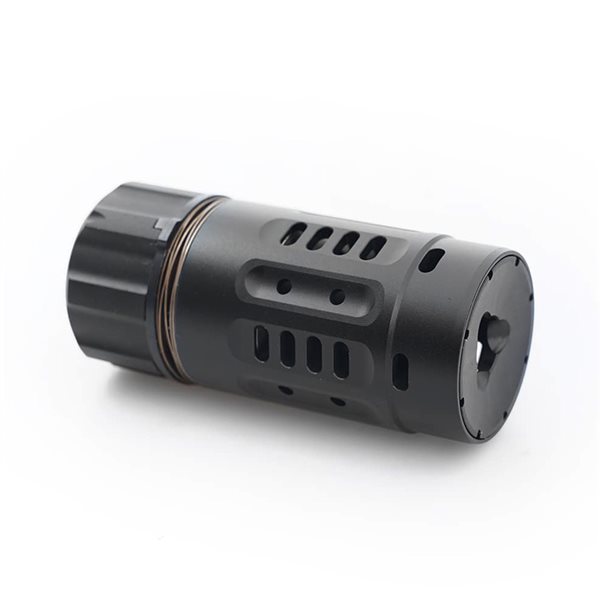 5KU Dead Airタイプ Pyro エンハンスド マズルブレイクセット 14mm逆ネジ ブラック