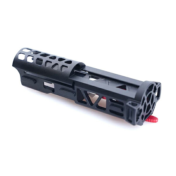 5KU ライトウェイト CNC アルミニウム ボルト セレクタースイッチセット Action Army AAP01 アサシン用 ブラック