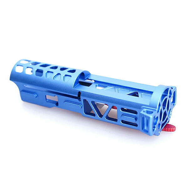 5KU ライトウェイト CNC アルミニウム ボルト セレクタースイッチセット Action Army AAP01 アサシン用 ブルー