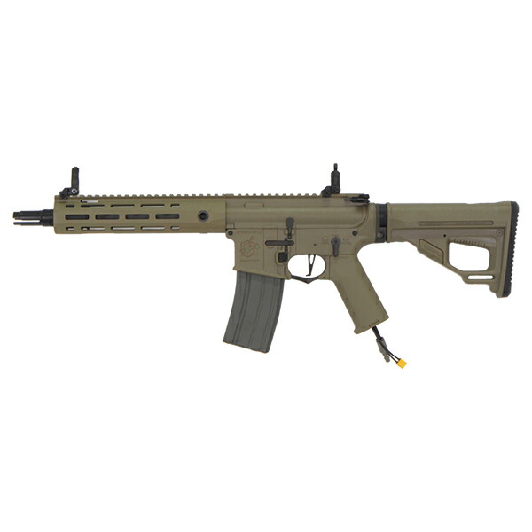 ARES X EMG Helios KAC SR16E3 CQB MOD2 M-LOK HPAライフル (Knight's Licensed)  デザートカラー