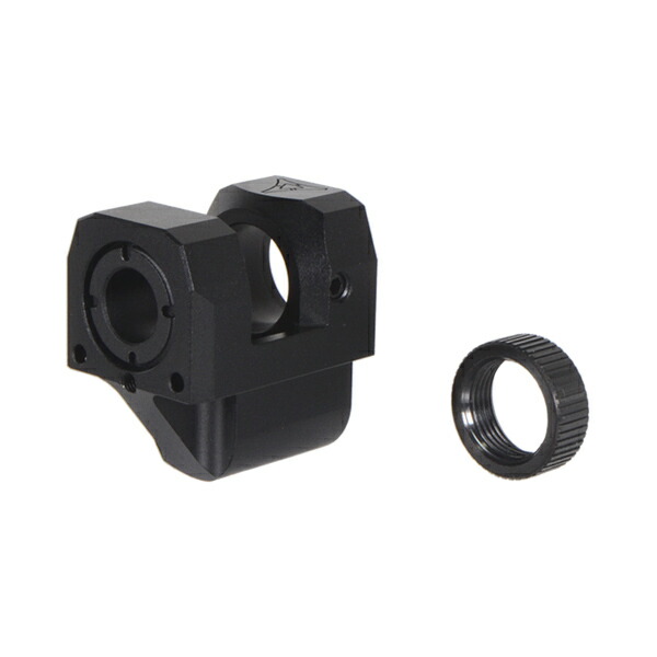 RGW KI VELOCITY PRO タイプ コンペンセイター 14mm逆ネジ ブラック