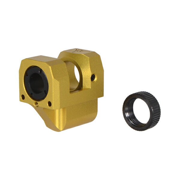 RGW KI VELOCITY PRO タイプ コンペンセイター 14mm逆ネジ ゴールド