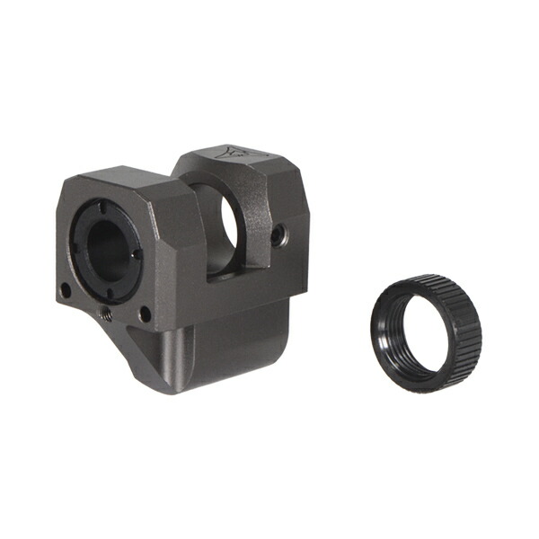 RGW KI VELOCITY PRO タイプ コンペンセイター 14mm逆ネジ グレー