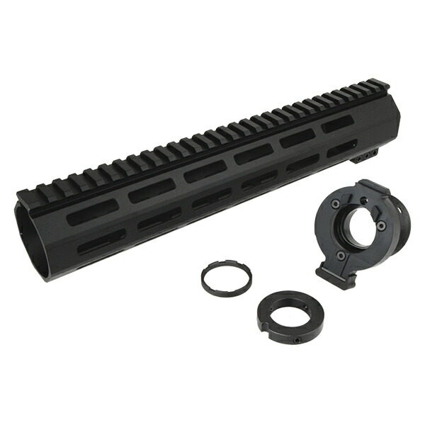 RGW 12インチ QD Takedown System M-LOK レールハンドガード ＆ コネクターセット WE/VFC GBB 用