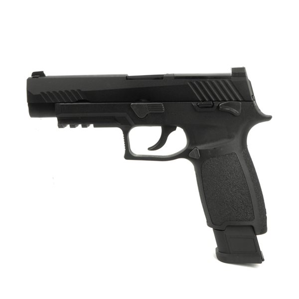 Asia Electric Guns AEG-F17 SIG P320 M17 フルサイズ ガスブローバックガン 無刻印ver. ブラック