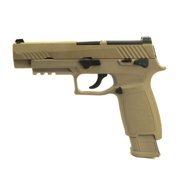 Asia Electric Guns AEG-F17 SIG P320 M17 フルサイズ ガスブローバックガン 無刻印ver. デザートカラー