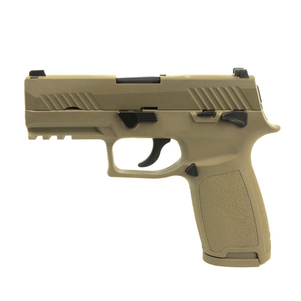 Asia Electric Guns AEG-F18 SIG P320 M18 キャリー ガスブローバックガン 無刻印ver. デザートカラー