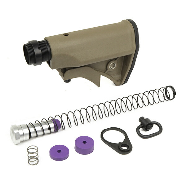 T8 SP SYSTEM CGS UCIW ストック セット CGS / 東京マルイ M4 MWS GBB用 デザートカラー