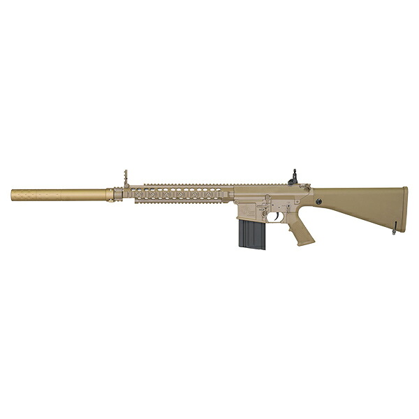 E&C 901E-SE KAC M110 SASS サプレッサーセット (Kestrel V2 BASIC搭載) 電動ガン デザートカラー
