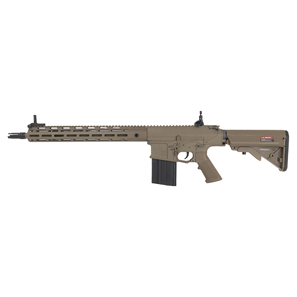 エアーガンセット E&C 202E H&K HK417 10インチ 電子トリガー搭載 電動ガン