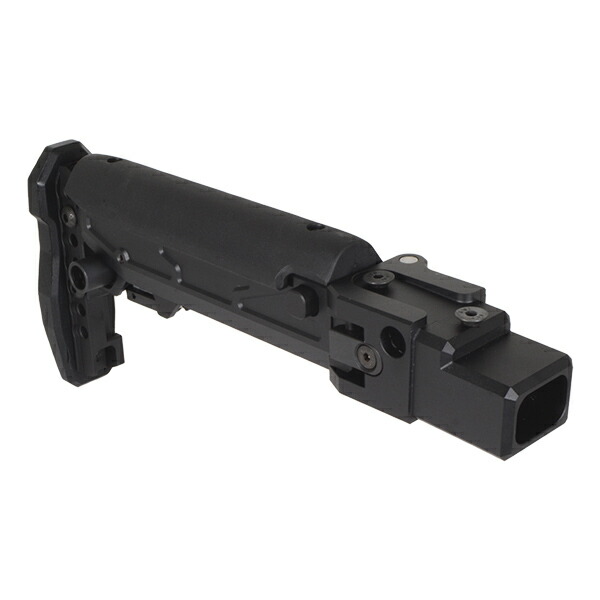 5KU KPYK CRC5002タイプ フォールディング テレスコピックストック GHK AKM(V2)用 ブラック