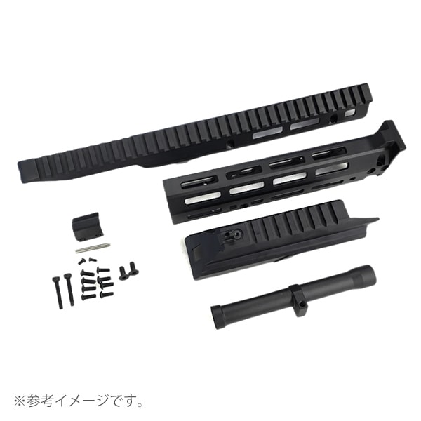 5KU SAG MK3 タイプ モノシリックハンドガード CYMA STD電動ガン AK105/AKM 用 ブラック