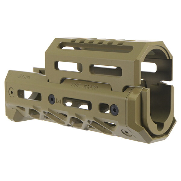 5KU KPYK CRC 1U040 タイプ AK M-LOK ショート ハンドガード CYMA AK AEG用 デザートカラー