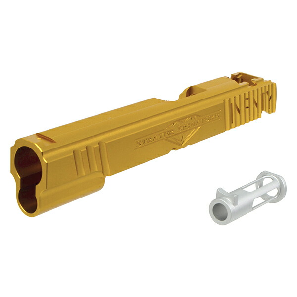 5KU SV INFINITY Capsicum タイプ CNC アルミスライド マルイ Hi-CAPA/1911 シリーズ用 ゴールド
