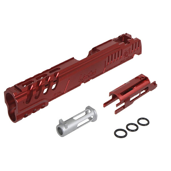 5KU SPEED CAT タイプ CNC アルミスライド マルイ Hi-CAPA/1911 シリーズ用 レッド