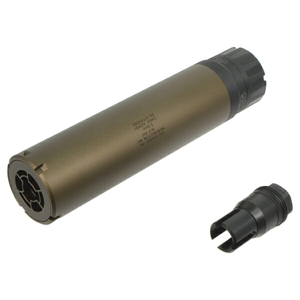 C&C Rex MG7 .308スタイル サプレッサー C&C Rex MG7 .308タイプ サプレッサー 14mm逆ネジ