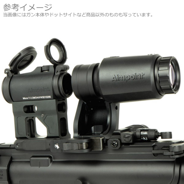 SOTAC 3X-Cタイプ マグニファイア & UNITYタイプ ファストマグニファイアマウントセット ブラック
