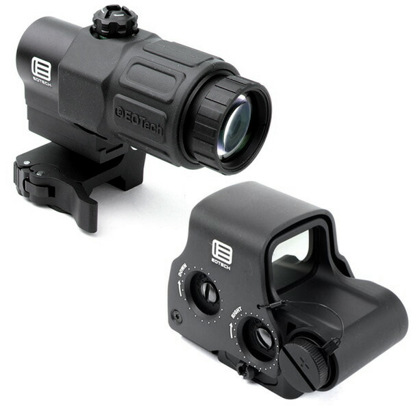 SOTAC EXPS3-0 タイプ ドットサイト 現行刻印モデル ＆ G33 STS タイプ 3X マグニファイア セット ブラック