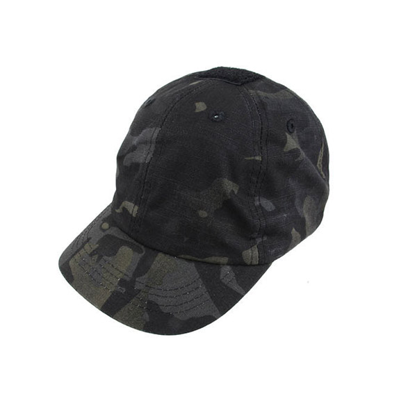 TMC Tactical CAMO Velcro Cap ベースボールキャップ マルチカムブラック 迷彩 サバゲー,サバイバルゲーム,ミリタリー  激安正規