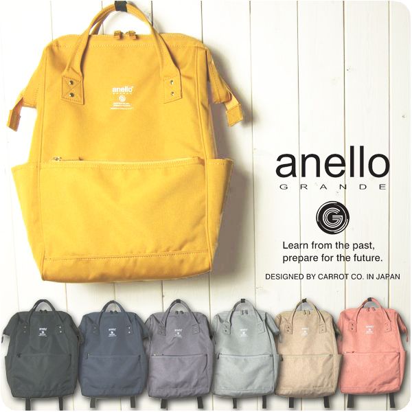 楽天市場】anello リュック/アネロリュック 正規品 軽量/軽量撥水スラブポリエステル 5ポケット リュック/撥水 5ポケット レディース  /メンズ リュック : バッグと財布のサンディブラウン