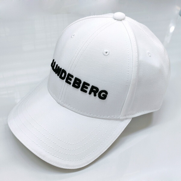J.LINDEBERG ジェイリンドバーグ メンズゴルフウェア キャップ 帽子 073-51333 004　ホワイト CAP746